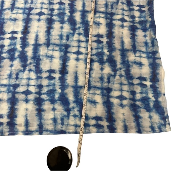 NEW Tahari Blue Tie Dye Beach/Swimsuit Cover Size M - Picture 10 of 12